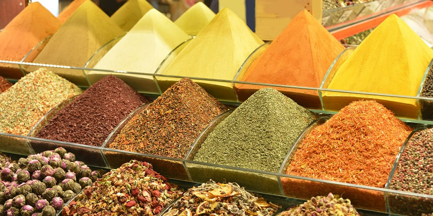 Vibrant local spice markets in Lonavala offering aromatic spices and herbs