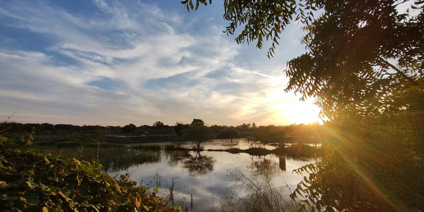 A scenic vista of Bhuj, Gujarat justifying the serene location of Saptak Music Festival.