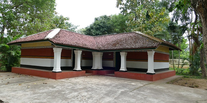 Exterior view of Tribal Museum of Bhubaneswar highlighting contemporary building