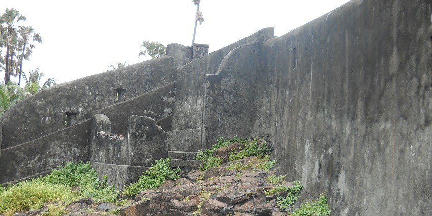 An image of the view of the Worli Sea-link that can be seen from the Bandra Fort.