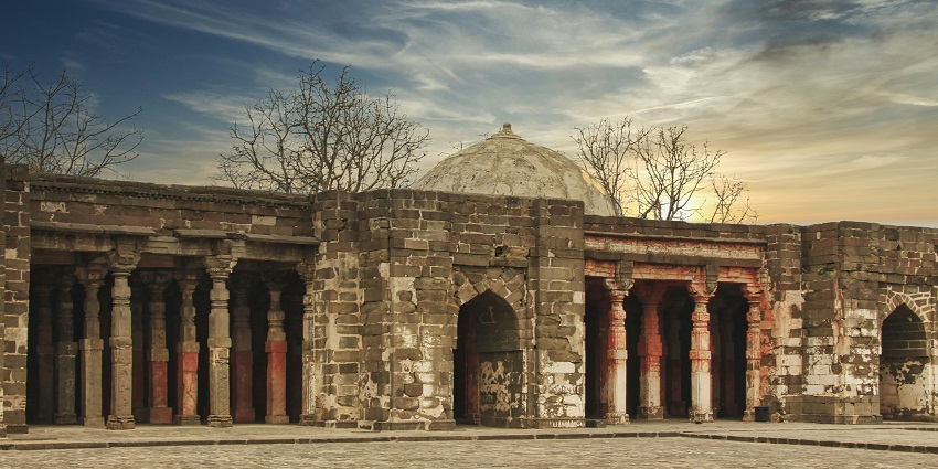 An image of the historic Aurangabad near the city of Panipat in Haryana, India.