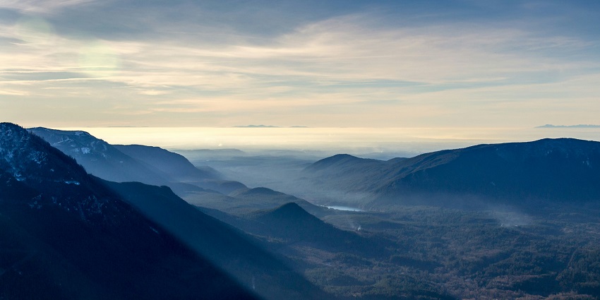 An image of Satmala Range in Maharashtra where the Ankai Tankai Fort is located.