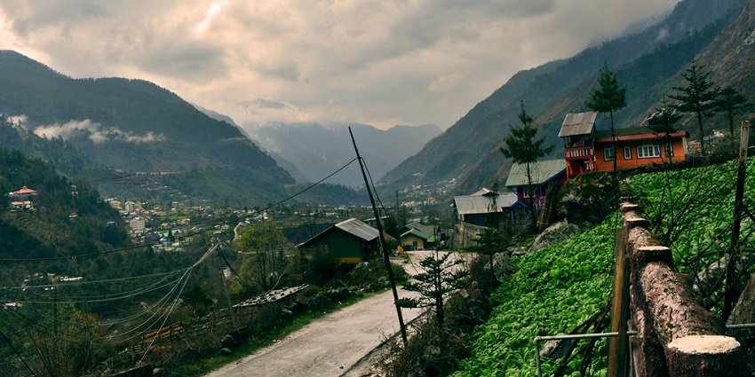 Unmatchable beauty of Sikkim giving a mesmerising view.