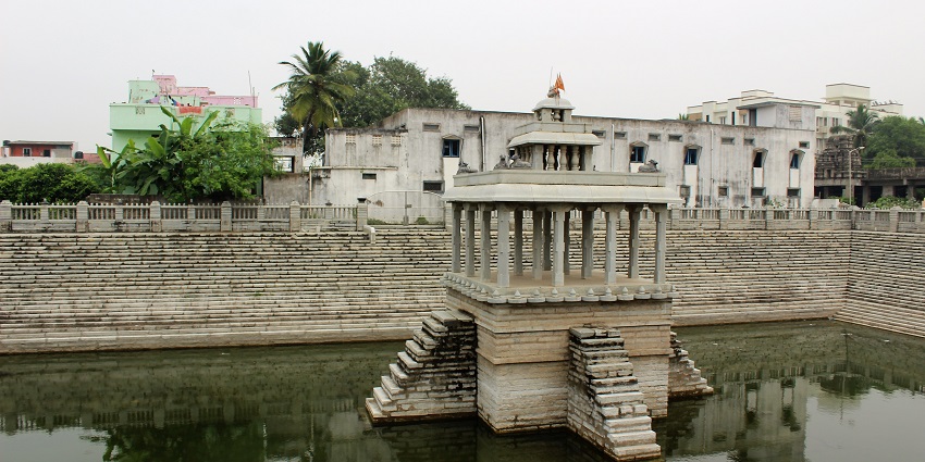 Thiruverkadu in the Indian state of Tamil Nadu is home Karumariamman Temple