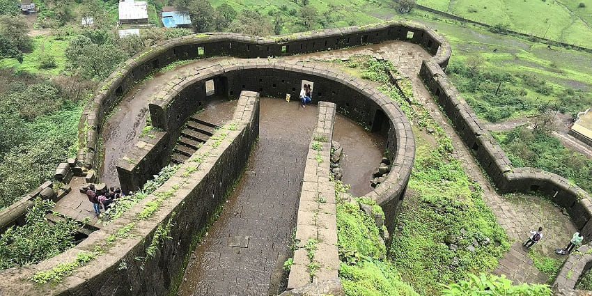Image of Lohagad Fort, A view from Top - places to visit near Talegaon
