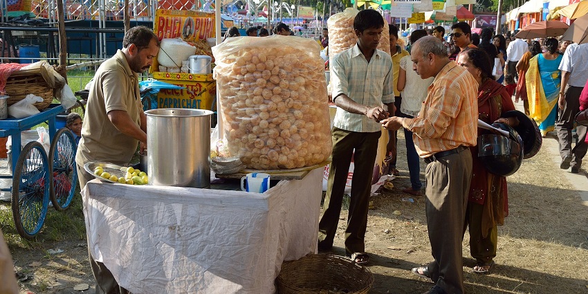 Lokhandwala Market is the best for street food.