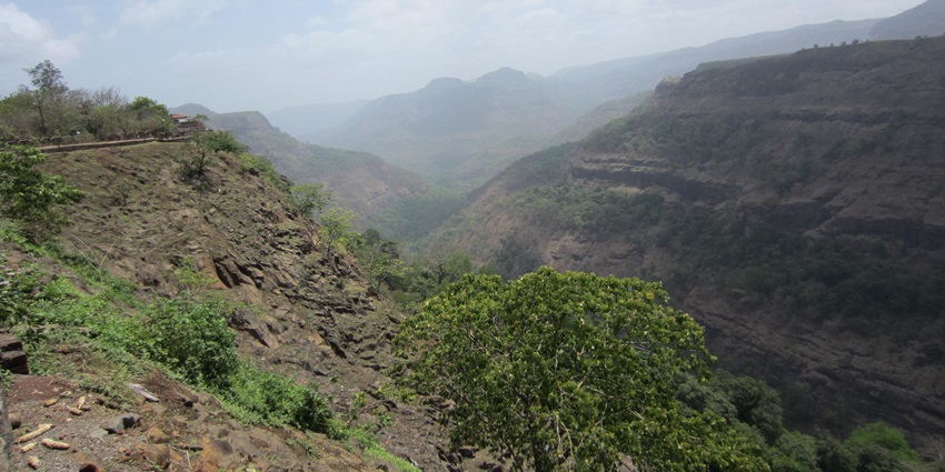 Lonavala, the popular destination to visit near Pune in June with lush hills and waterfalls.