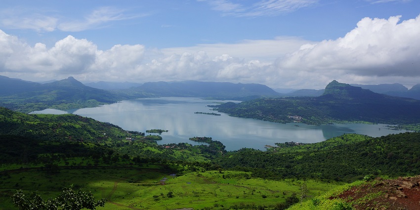 Explore the serene Lonavala Lake after bungee jumping at Della Adventure Park.