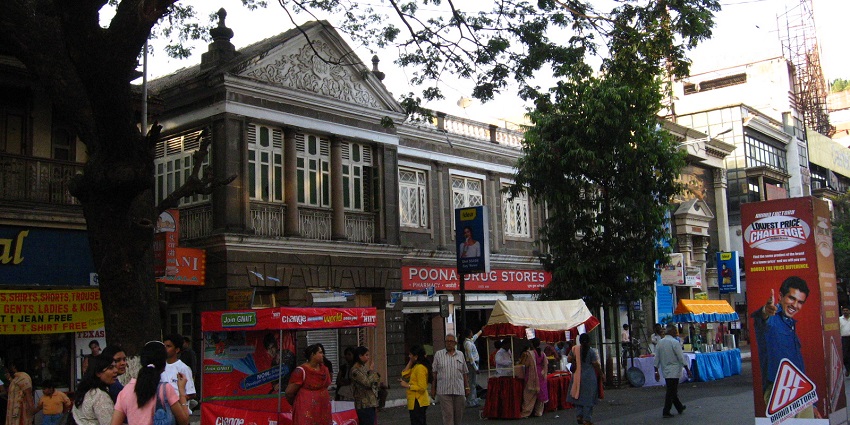 MG Road is filled with sophisticated shops for wedding shopping in Pune