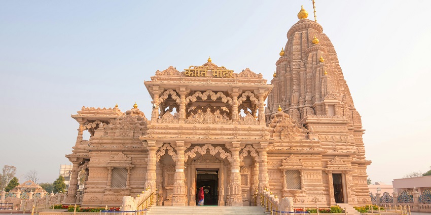 A glimpse of the iconic Maa Kanaka Durga spiritual hub, a tourist attraction in Odisha.