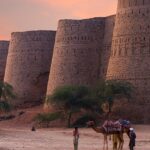 A glimpse of a famous tourist attraction in Maharashtra against a scenic backdrop.