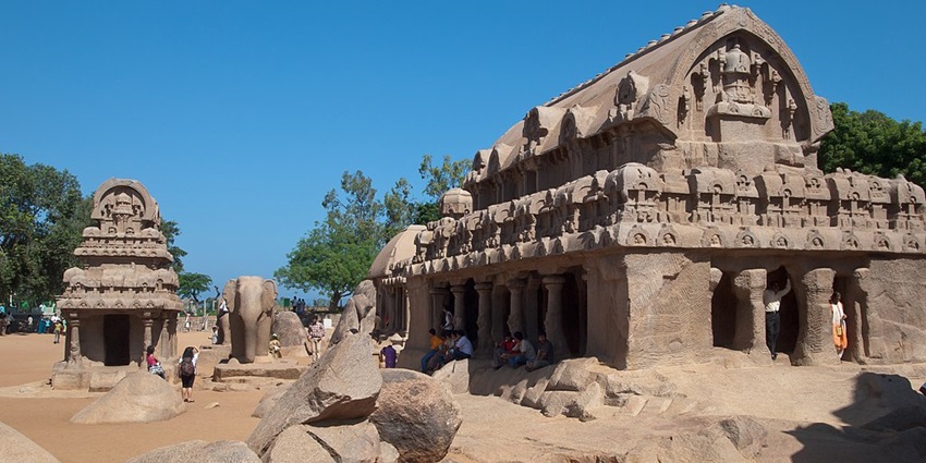 The road trips from Chennai feature an ancient coastal town known for its stunning rock-cut temples.