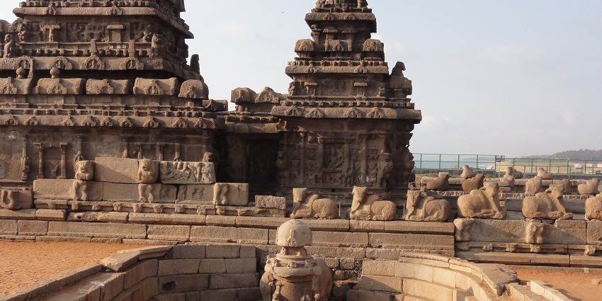 Places near Chennai for the weekend feature historic sites famous for ancient rock-cut temples.