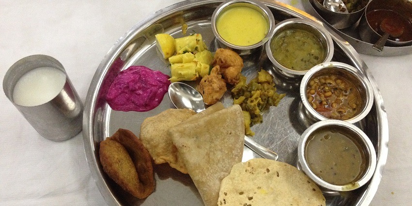 Delight in a Maharashtrian Thali, a must-try in Mahabaleshwar when visiting this location