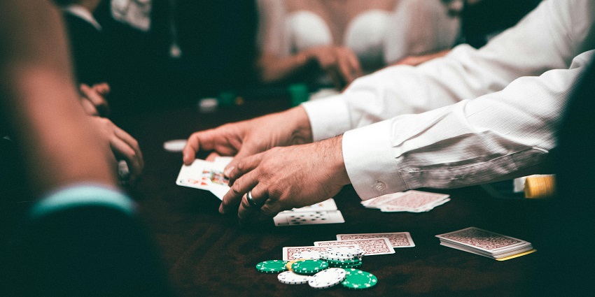 Lavish casino interiors in Goa.