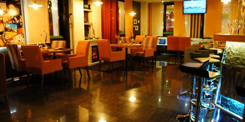 Makeba The Lounge Cafe with stylish interiors and an innovative menu is one of the party places in Ahmedabad