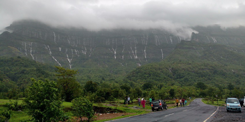 Malshej Ghat is a picturesque mountain pass with waterfalls and rich wildlife.