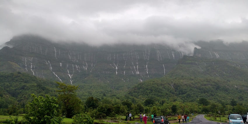 Malshej Ghat is the scenic mountain pass with waterfalls, trekking, and wildlife