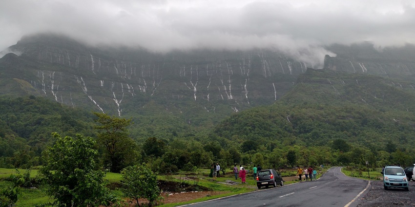 Malshej Ghat, decked with lush green hills, is a popular tourist attraction in the state.