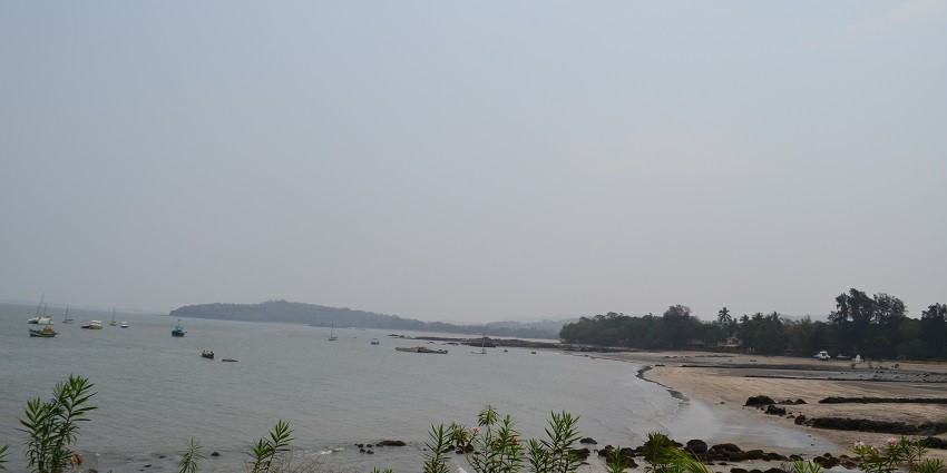 Mandwa Beach, a popular tourist attraction nearby for a relaxing retreat