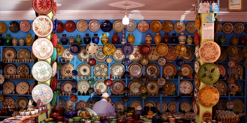 A glimpse of vibrant Manek Chowk, a tourist hotspot to visit after Saptak Music Festival.