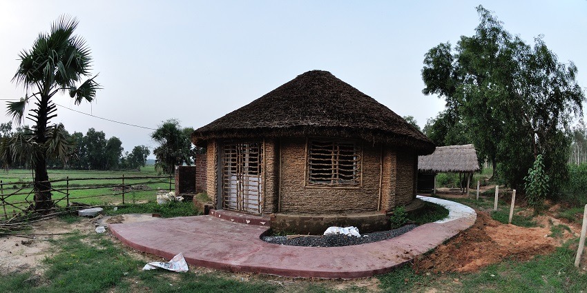 View of a cottage inside the village resort offering a unique stay experience