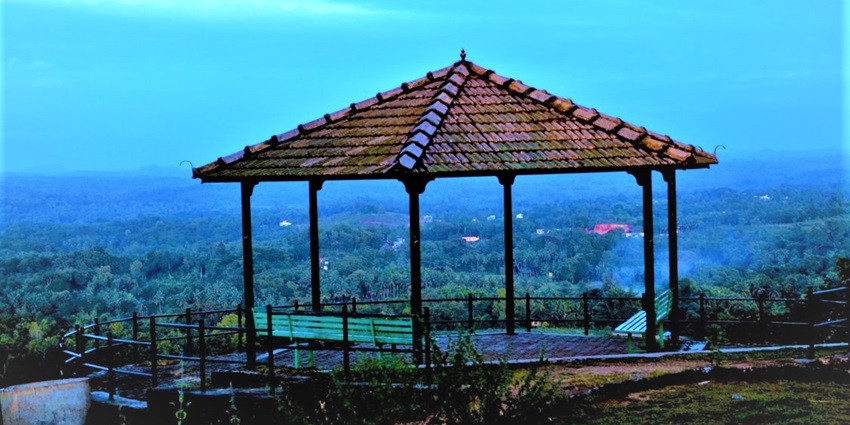 Panoramic view of Manipal End Point Park, scenic places to visit near Manipal.