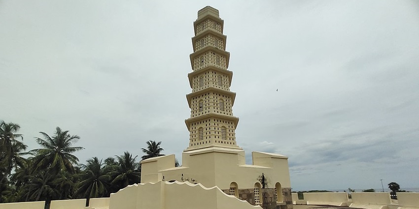A picture of Manora Fort which is one of the best places to visit in Thanjavur.