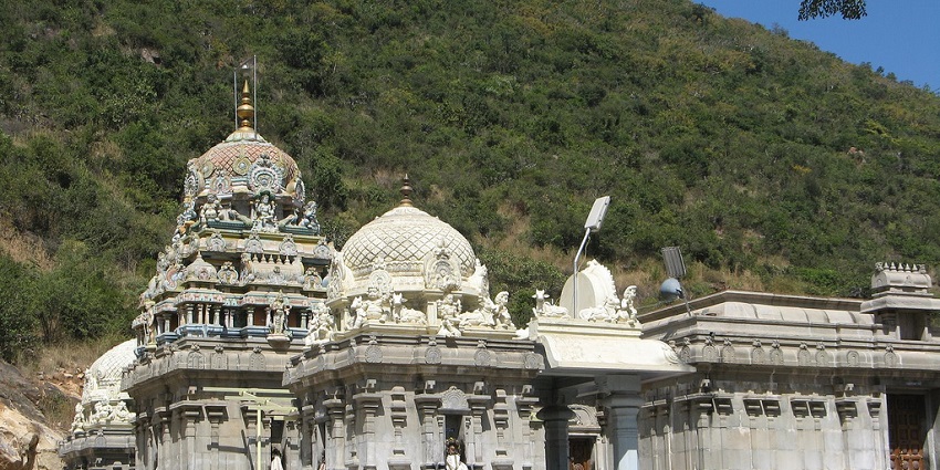 Marudhamalai Hill Temple, an ancient temple in Coimbatore situated on a hill.