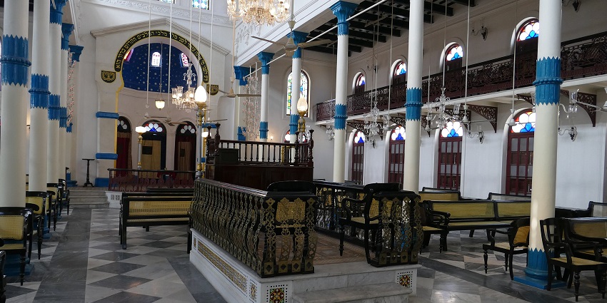 Majestic interiors of the Beth El Synagogue, one of the best things to see in panvel