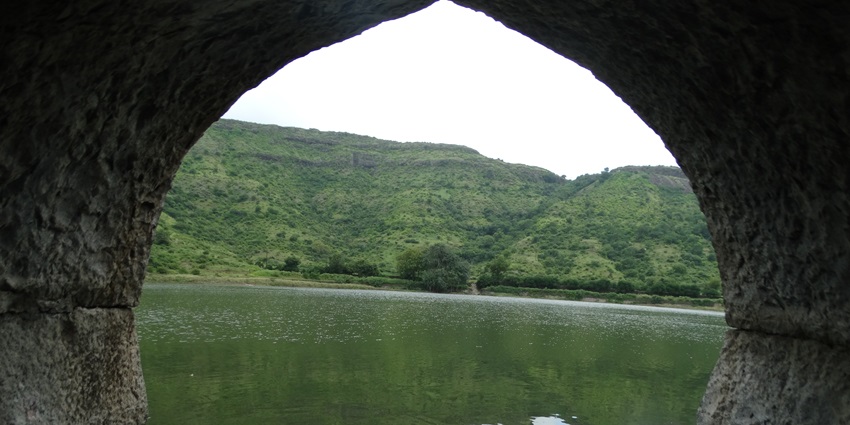 Picturesque view of Mastani Lake at its best in rainy and winter season