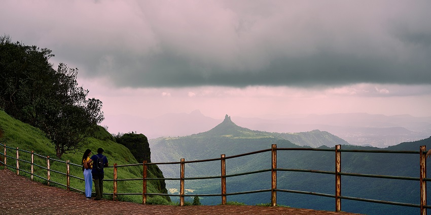An image of Matheran is one of the beautiful hill stations near Maharashtra, India.