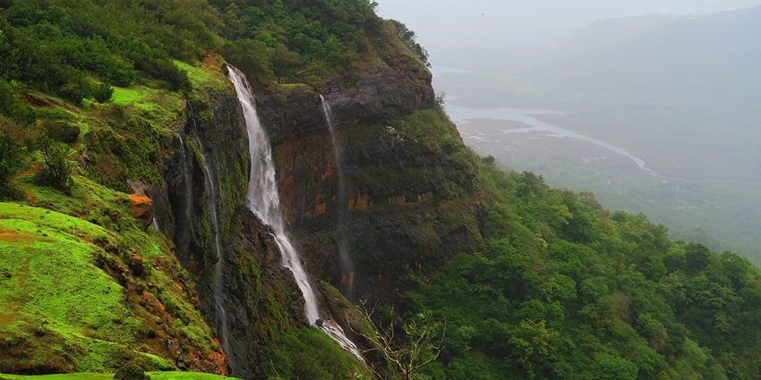 Scenic perspectives from Matheran Hill Station, giving a calm refuge near Manikgad Fort.