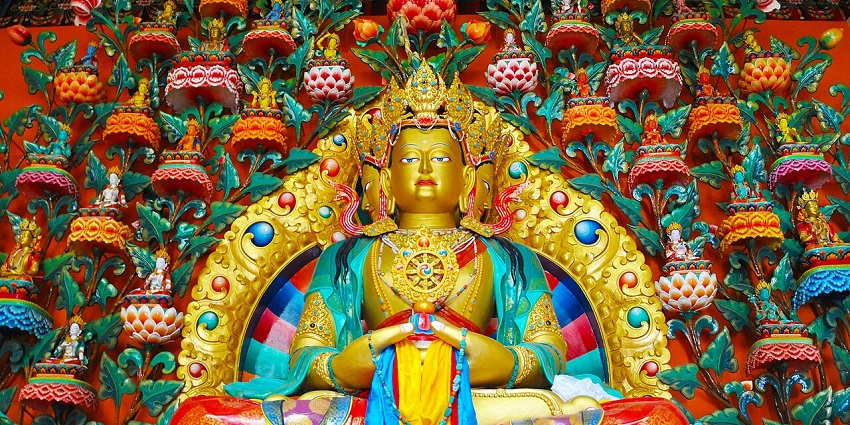 Matho Monastery is one of the famous monasteries in Ladakh, Jammu and Kashmir.