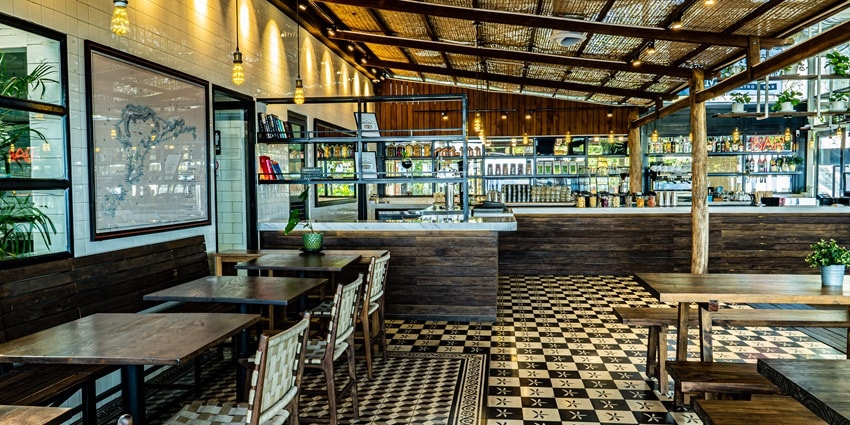 A picture of a quiet cafe in Faridabad, one of the best places to visit in Faridabad for couples