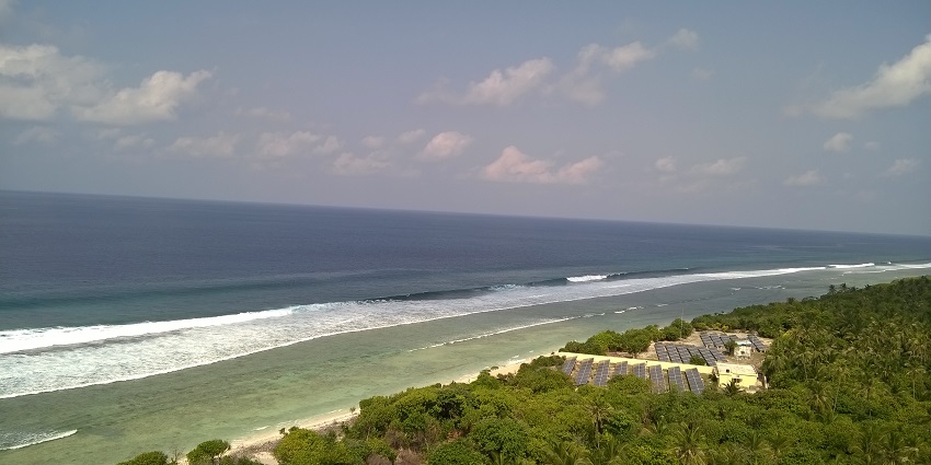 Minicoy Island is another place for tourists to try their hand on different water sports.