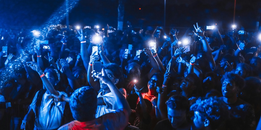 An image of a club for night party in Gurgaon offer lively parties and craft beer enjoyment.