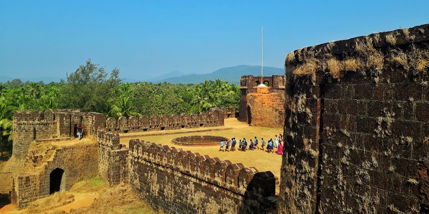 Ancient ruins of the Mirjan Forts offer a peek into the region's history and makes it a top tourist destination