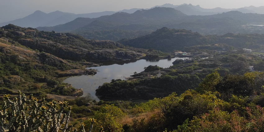 Cherish a panoramic view of Mount Abu surrounded by its foothills and Lake Nakki.