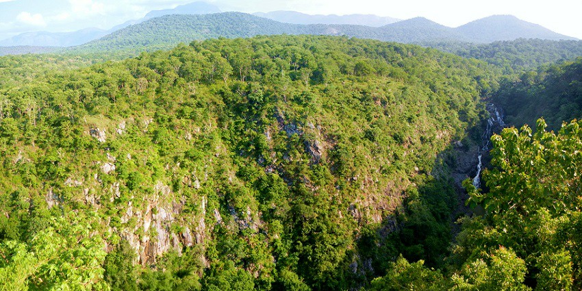 A picture of the Moyar River view, which is among the tranquil places to visit in Gudalur