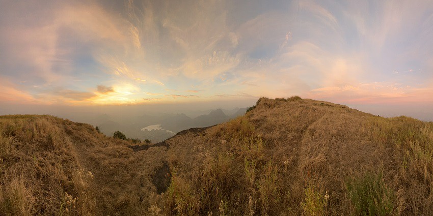 A beautiful view of Mulher Fort, a famous place near Dhodap Fort