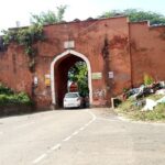 Entrance to the Munger Fort, a tourist attraction in Bihar