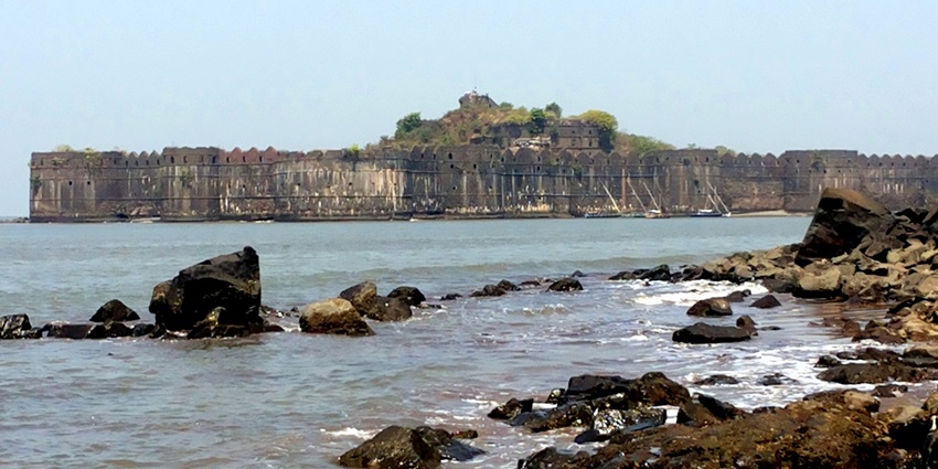 Murud Janjira, the historic island fort showcasing ancient maritime defenses.