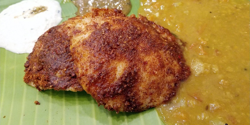The best food in Chennai is soft idlis, the traditional South Indian fare