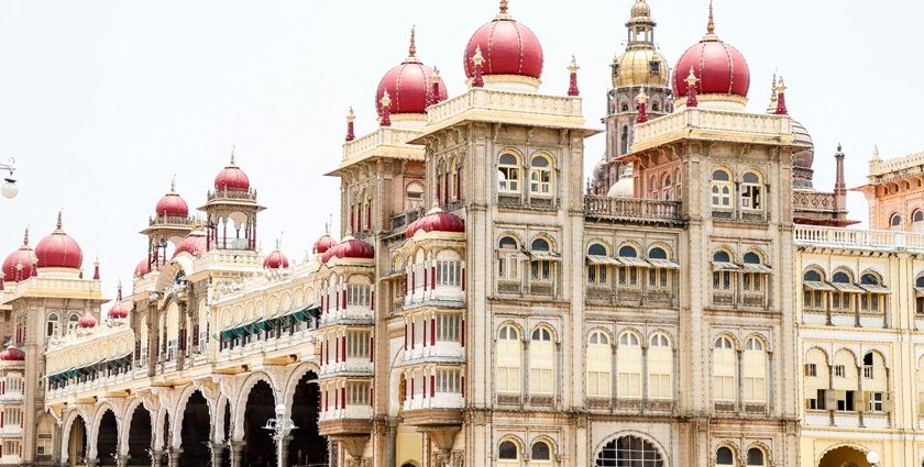 Visiting the Mysore Palace and observing it is one of the things to do in Mysore.