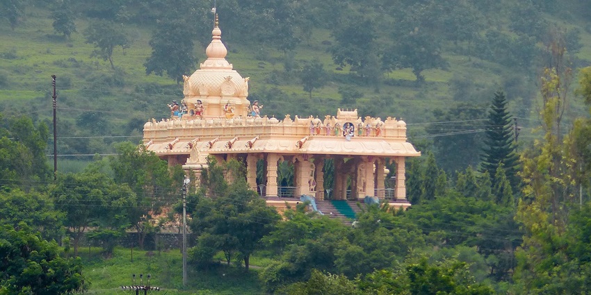 Namdev Mandir, a sacred temple adorned with intricate carvings attracting many pilgrims