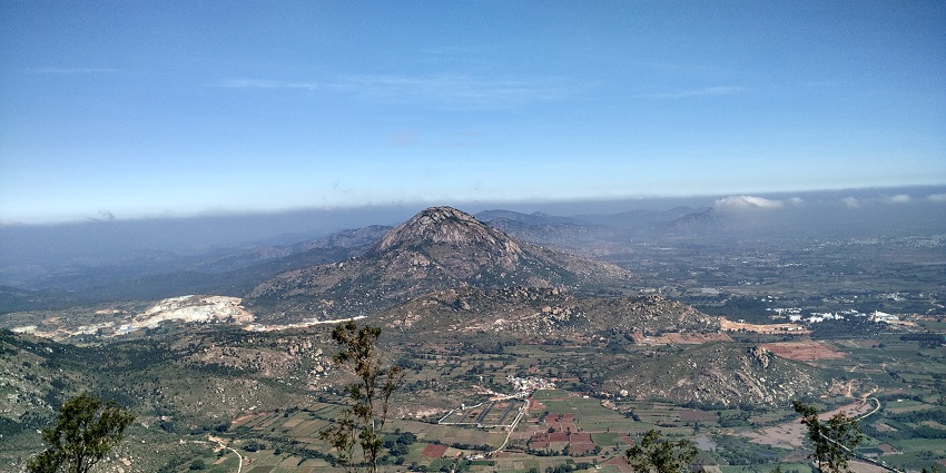 Nandi Hills, one of the best places to visit in Bangalore with friends with scenic sunrise