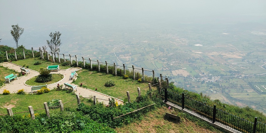 The serene Nandi Hills, one of the top places to visit near Bangalore within 300 kms.
