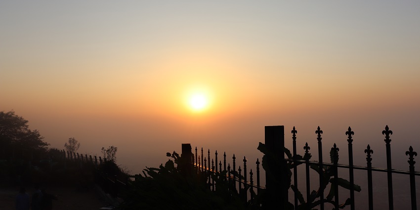 Nandi Hills, popular amongst places to visit in Bangalore for couples, offers amazing views.