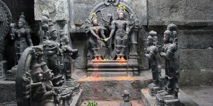 An inside view of the famous Nanjangud, one of the best places to visit near Bandipur.